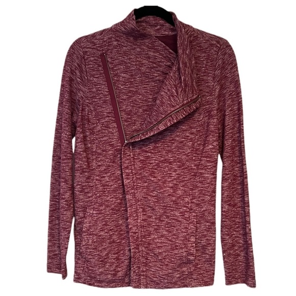 G.H. Bass & Co. Knit Zip Cardigan - Cherry - Small - Picture 6 of 8